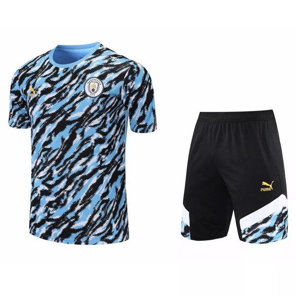 Entrenamiento Conjunto Completo Manchester City 2021-2022 Azul